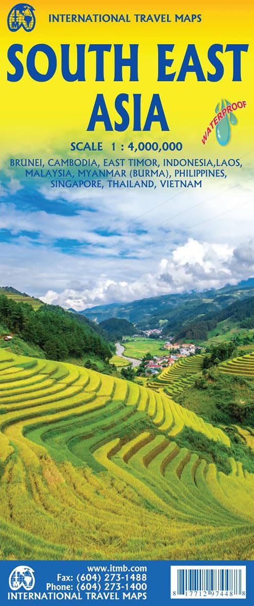 ITM South East Asia | landkaart, autokaart (1:4.000.000) 9781771297448 International Travel Maps Landkaarten en wegenkaarten Zuid-Oost Azië ITM South East Asia | landkaart, autokaart (1:4.000.000) 9781771297448 International Travel Maps Landkaarten en wegenkaarten Zuid-Oost Azië