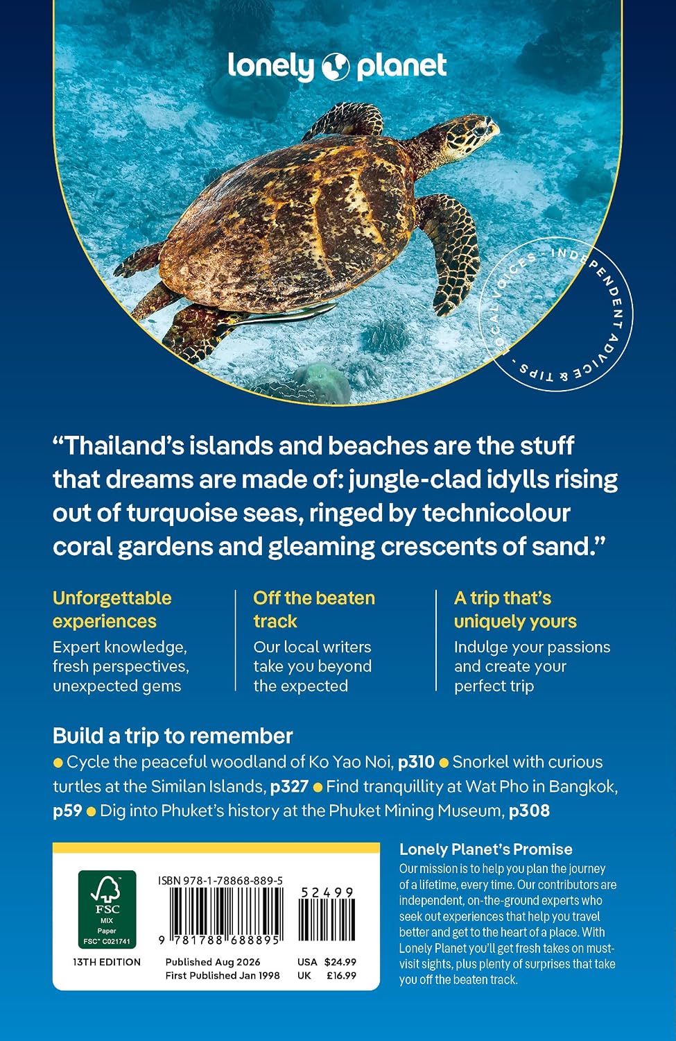 Lonely Planet Thailand Islands & Beaches 9781788688895 Lonely Planet Travel Guides Reisgidsen Thailand Lonely Planet Thailand Islands & Beaches 9781788688895 Lonely Planet Travel Guides Reisgidsen Thailand