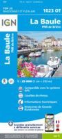 wandelkaart 1023OT La Baule, PNR de Brière 1:25.000 9782758551386  IGN IGN 25 Bretagne  Wandelkaarten Bretagne