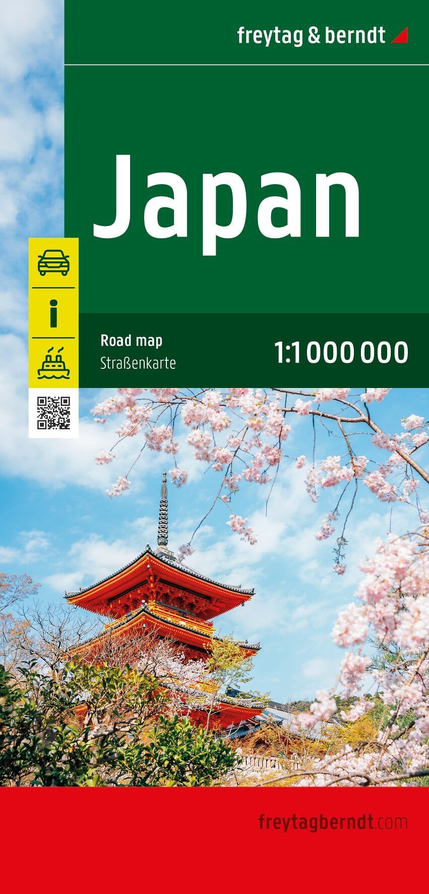 Japan 1:1.000.000 9783707924794 Freytag & Berndt Landkaarten en wegenkaarten Japan Japan 1:1.000.000 9783707924794 Freytag & Berndt Landkaarten en wegenkaarten Japan