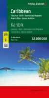 Caribisch Gebied (Haïti, Jamaica, Dominicaanse Republiek, Puerto Rico) 1:1.000.000 9783707924800  Freytag & Berndt   Landkaarten en wegenkaarten Caribisch Gebied