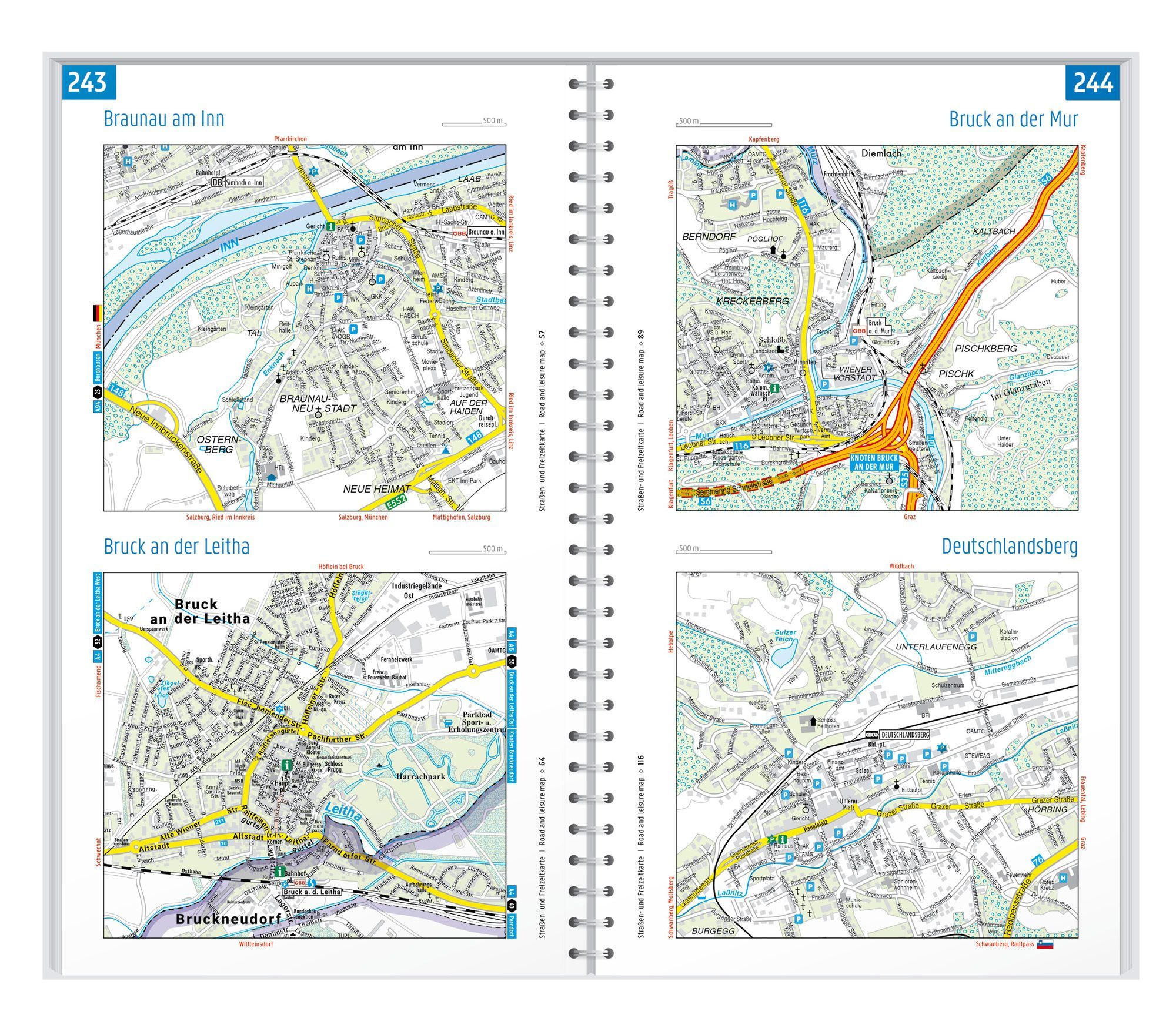 Wegenatlas Oostenrijk 1:150.000 9783707925067 Freytag & Berndt Wegenatlassen Oostenrijk Wegenatlas Oostenrijk 1:150.000 9783707925067 Freytag & Berndt Wegenatlassen Oostenrijk