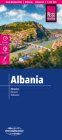 Albanië landkaart, wegenkaart 1:220.000 9783831774845  Reise Know-How Verlag WMP, World Mapping Project  Landkaarten en wegenkaarten Albanië