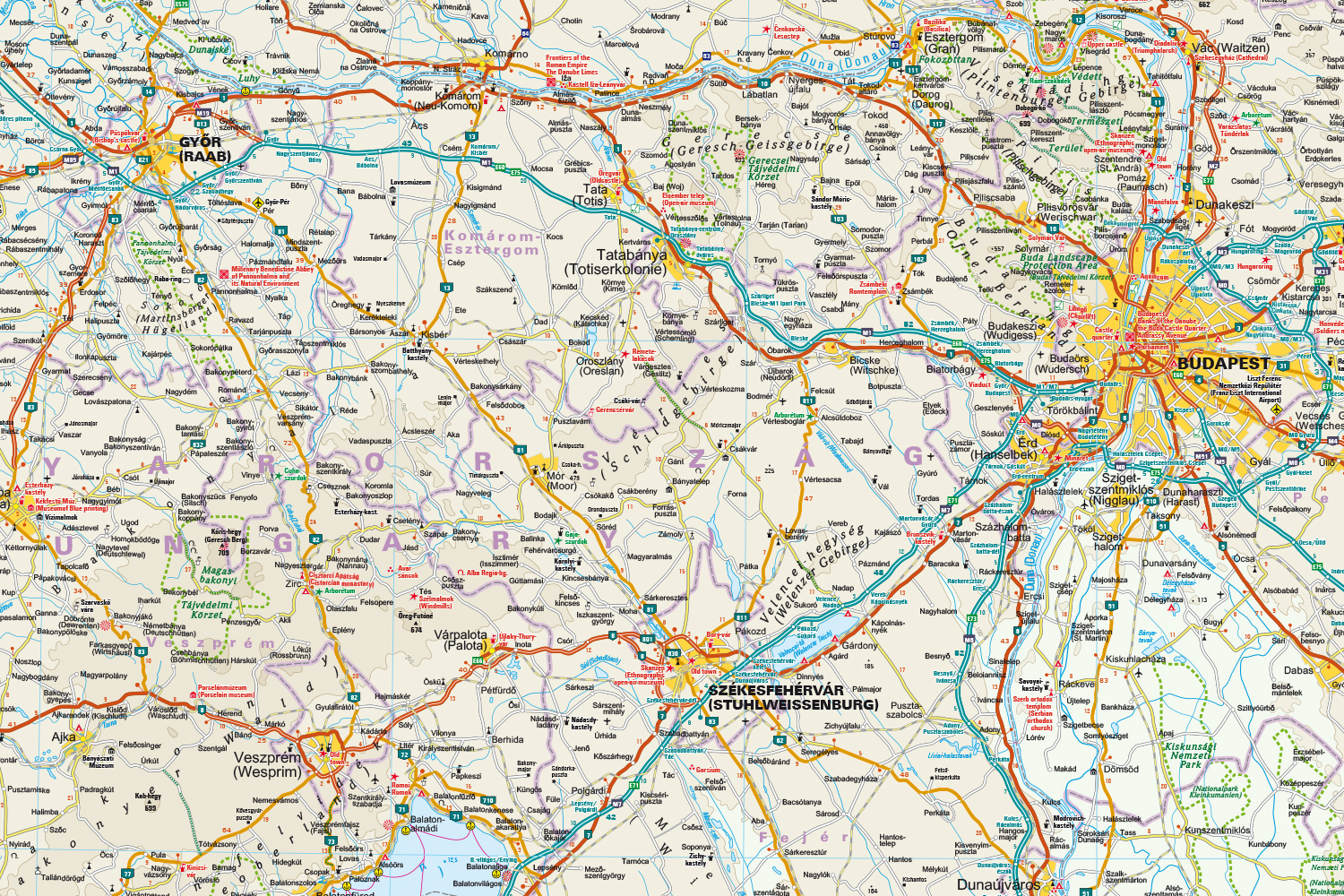 Hongarije landkaart, wegenkaart 1:380.000 9783831774883 Reise Know-How Verlag WMP, World Mapping Project Landkaarten en wegenkaarten Hongarije Hongarije landkaart, wegenkaart 1:380.000 9783831774883 Reise Know-How Verlag WMP, World Mapping Project Landkaarten en wegenkaarten Hongarije