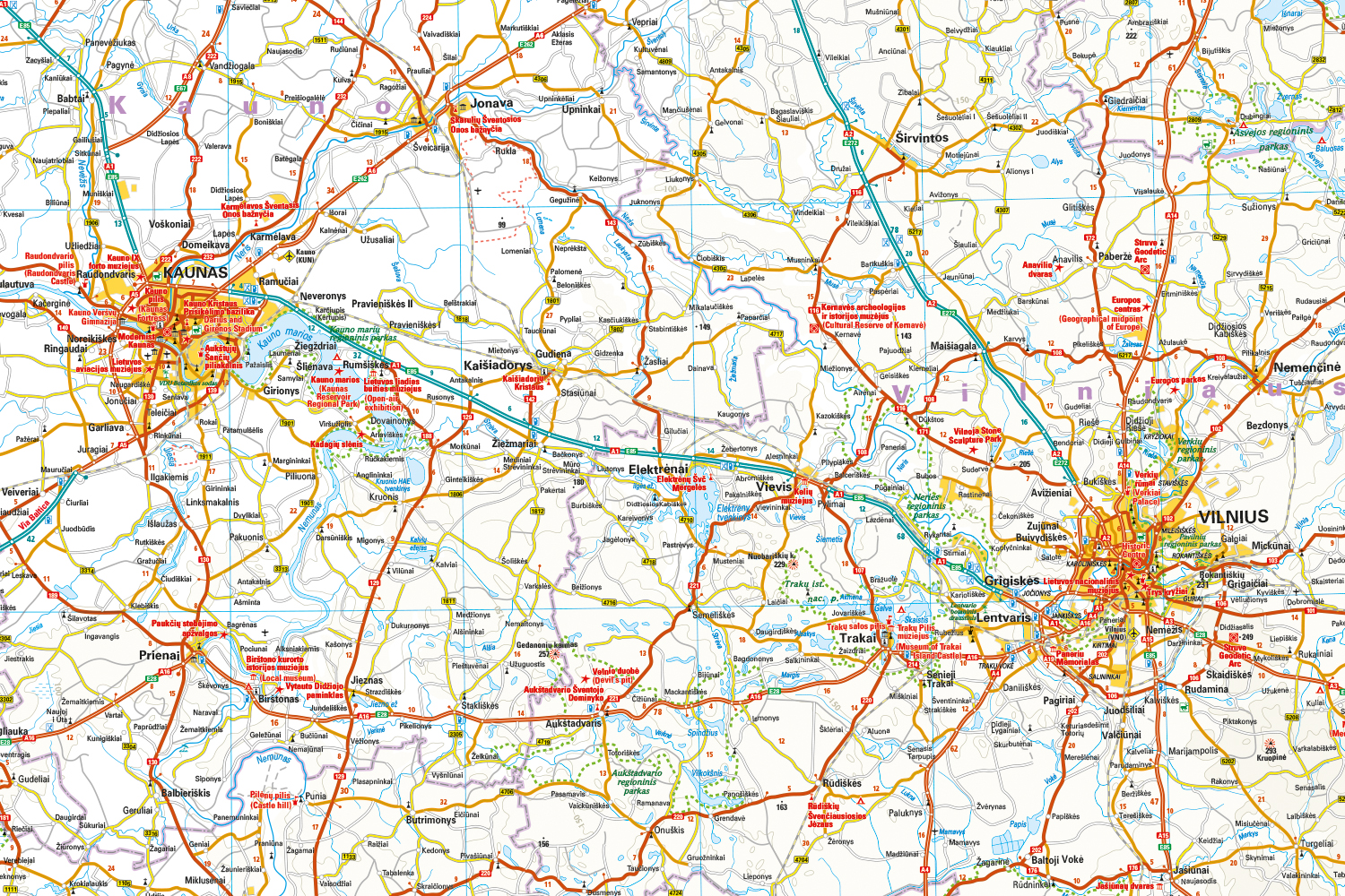 Litouwen landkaart, wegenkaart 1:325.000 9783831774968 Reise Know-How Verlag WMP, World Mapping Project Landkaarten en wegenkaarten Vilnius & Litouwen Litouwen landkaart, wegenkaart 1:325.000 9783831774968 Reise Know-How Verlag WMP, World Mapping Project Landkaarten en wegenkaarten Vilnius & Litouwen