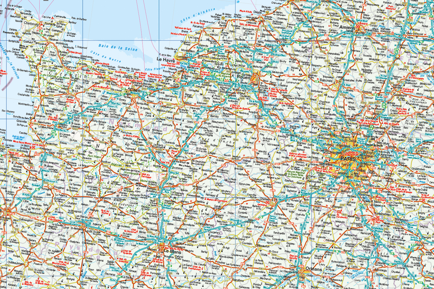Frankrijk landkaart, wegenkaart 1:1.000.000 9783831775507 Reise Know-How Verlag WMP, World Mapping Project Landkaarten en wegenkaarten Frankrijk Frankrijk landkaart, wegenkaart 1:1.000.000 9783831775507 Reise Know-How Verlag WMP, World Mapping Project Landkaarten en wegenkaarten Frankrijk