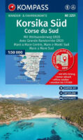 Kompass wandelkaart KP-2251 Zuid-Corsica 1:50.000 9783991546177  Kompass Wandelkaarten   Wandelkaarten Corsica