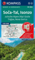 Kompass wandelkaart KP-2804 Soca-Tal, Isonzo 1:50.000 9783991546238  Kompass Wandelkaarten   Wandelkaarten Slovenië