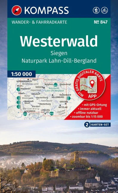 Kompass wandelkaart KP-847 Westerwald, Siegen 1:50.000 9783991546405 Kompass Wandelkaarten Kompass Rheinland-Pfalz Wandelkaarten Mittelrhein, Lahn, Westerwald Kompass wandelkaart KP-847 Westerwald, Siegen 1:50.000 9783991546405 Kompass Wandelkaarten Kompass Rheinland-Pfalz Wandelkaarten Mittelrhein, Lahn, Westerwald