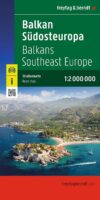 Balkan - Südosteuropa | autokaart, wegenkaart 1:2.000.000 9783991546696  Freytag & Berndt   Landkaarten en wegenkaarten Westelijke Balkan