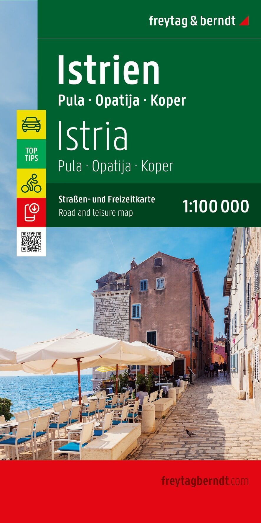 wegenkaart / overzichtskaart Istrië 1:100.000 9783991546757 Freytag & Berndt Landkaarten en wegenkaarten Kroatië wegenkaart / overzichtskaart Istrië 1:100.000 9783991546757 Freytag & Berndt Landkaarten en wegenkaarten Kroatië
