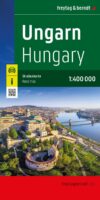 Ungarn | autokaart, wegenkaart 1:400.000 9783991546856  Freytag & Berndt   Landkaarten en wegenkaarten Hongarije