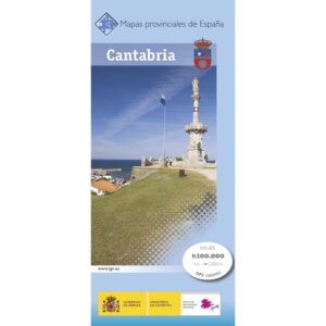 Prov.: Cantabria 1:200.000 9788441646407  CNIG Provinciekaarten Spanje  Landkaarten en wegenkaarten Noordwest-Spanje