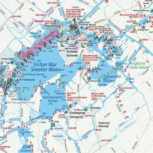 Wateratlas Nederland Noord 9789018054069 ANWB ANWB Waterkaarten Watersportboeken Noord Nederland Wateratlas Nederland Noord 9789018054069 ANWB ANWB Waterkaarten Watersportboeken Noord Nederland