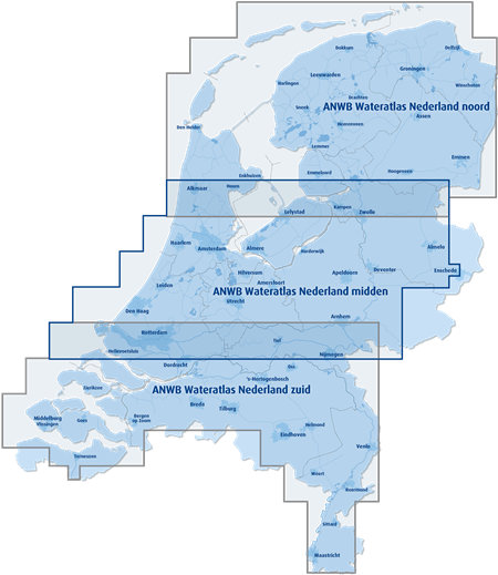 Wateratlas Nederland Midden 9789018054076 ANWB ANWB Waterkaarten Watersportboeken Oost Nederland, West Nederland Wateratlas Nederland Midden 9789018054076 ANWB ANWB Waterkaarten Watersportboeken Oost Nederland, West Nederland