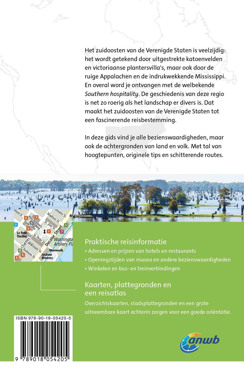 ANWB Wereldreisgids Verenigde Staten Zuidoost 9789018054205 ANWB Wereldreisgidsen Reisgidsen VS Zuid-Oost, van Virginia t/m Mississippi ANWB Wereldreisgids Verenigde Staten Zuidoost 9789018054205 ANWB Wereldreisgidsen Reisgidsen VS Zuid-Oost, van Virginia t/m Mississippi