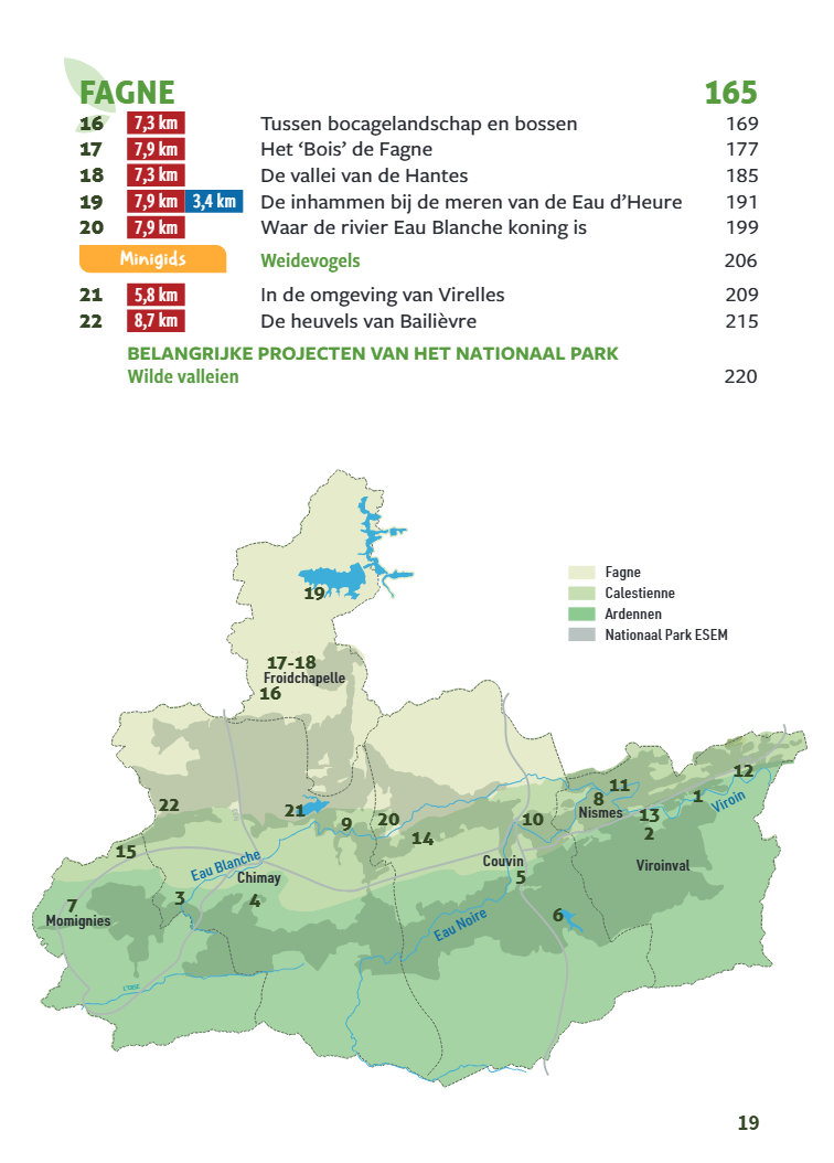 Nationaal park Entre-Sambre-et-Meuse Wandelboek 9789020988406 Lannoo Wandelgidsen Wallonië (Ardennen) Nationaal park Entre-Sambre-et-Meuse Wandelboek 9789020988406 Lannoo Wandelgidsen Wallonië (Ardennen)