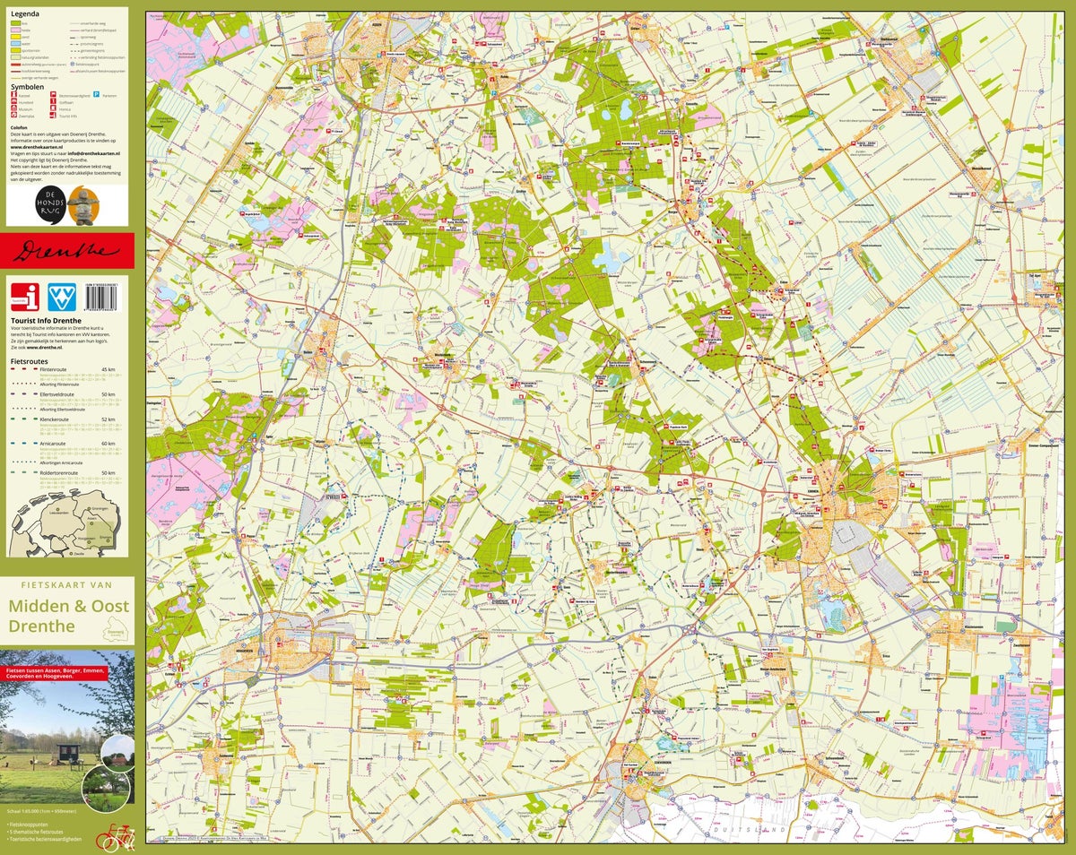 Fietskaart Midden & Oost Drenthe 1:65.000 | DrentheKaarten 9789083288307 DrentheKaarten DrentheKaarten Fietsgidsen Drenthe Fietskaart Midden & Oost Drenthe 1:65.000 | DrentheKaarten 9789083288307 DrentheKaarten DrentheKaarten Fietsgidsen Drenthe