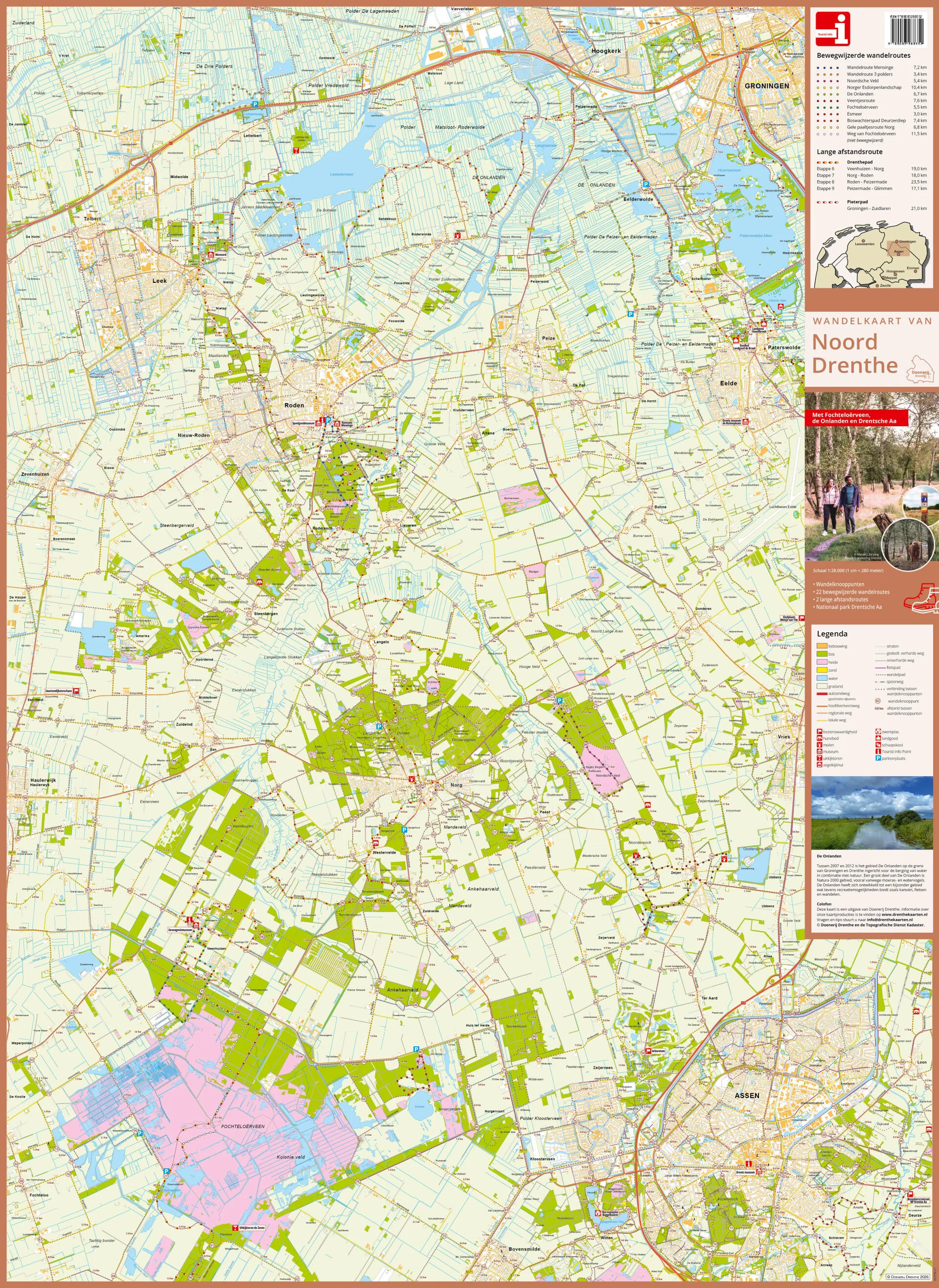 Wandelkaart van Noord Drenthe 1:28.000 | DrentheKaarten 9789083288352 DrentheKaarten DrentheKaarten Wandelgidsen Drenthe Wandelkaart van Noord Drenthe 1:28.000 | DrentheKaarten 9789083288352 DrentheKaarten DrentheKaarten Wandelgidsen Drenthe