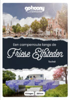 Camperroute Friese Elfsteden 9789090426976 Margreet Dröge Goboony Adventures   Op reis met je camper, Reisgidsen Friesland