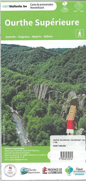 wandelkaart Ourthe Supérieure 1:25.000 9789462358164 NGI / VVV NGI / VVV wandelkaarten Wandelkaarten Wallonië (Ardennen) wandelkaart Ourthe Supérieure 1:25.000 9789462358164 NGI / VVV NGI / VVV wandelkaarten Wandelkaarten Wallonië (Ardennen)