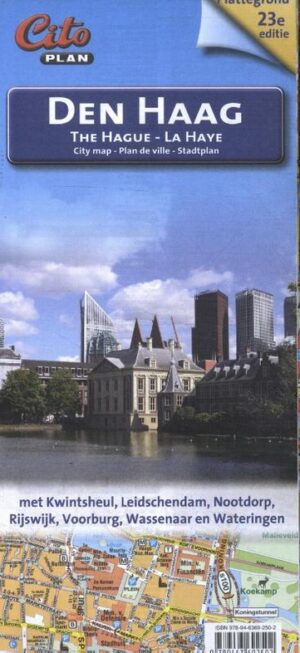 Stadsplattegrond Den Haag 9789463692502  Citoplan Pl.g. binnenland  Stadsplattegronden Den Haag, Rotterdam en Zuid-Holland