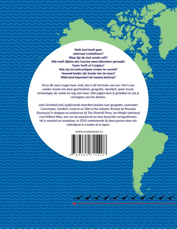 Atlas van bijzondere feiten 9789464715408 Meer briljante kaarten voor nieuwsgierige mensen Noordboek Landeninformatie Wereld als geheel Atlas van bijzondere feiten 9789464715408 Meer briljante kaarten voor nieuwsgierige mensen Noordboek Landeninformatie Wereld als geheel