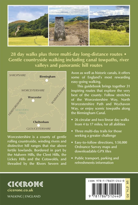 Worcestershire walking | wandelgids 9781786312440 Cicerone Press Wandelgidsen Birmingham, Cotswolds, Oxford Worcestershire walking | wandelgids 9781786312440 Cicerone Press Wandelgidsen Birmingham, Cotswolds, Oxford
