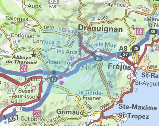 wandelkaart 3544OT Le Muy, Lorgues 1:25.000 9782758557074 IGN IGN 25 Côte-d'Azur, Var Wandelkaarten Côte d’Azur wandelkaart 3544OT Le Muy, Lorgues 1:25.000 9782758557074 IGN IGN 25 Côte-d'Azur, Var Wandelkaarten Côte d’Azur
