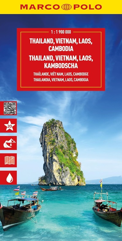 wegenkaart / overzichtskaart Thailand / Vietnam / Myanmar / Laos / Cambodja 9783575023407 Marco Polo Landkaarten en wegenkaarten Zuid-Oost Azië wegenkaart / overzichtskaart Thailand / Vietnam / Myanmar / Laos / Cambodja 9783575023407 Marco Polo Landkaarten en wegenkaarten Zuid-Oost Azië