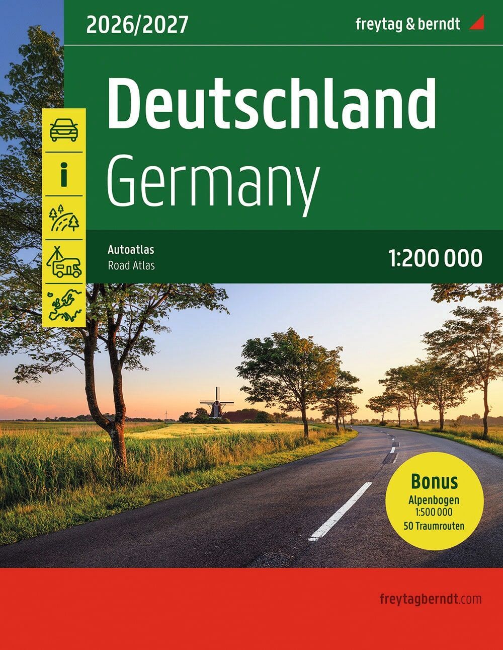 Deutschland, Österreich, Schweiz 1:200.000 9783707923889 Freytag & Berndt Wegenatlassen Wegenatlassen Duitsland Deutschland, Österreich, Schweiz 1:200.000 9783707923889 Freytag & Berndt Wegenatlassen Wegenatlassen Duitsland