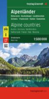 Alpen | wegenkaart, autokaart 1:500.000 9783707924008  Freytag & Berndt   Landkaarten en wegenkaarten Zwitserland en Oostenrijk (en Alpen als geheel)