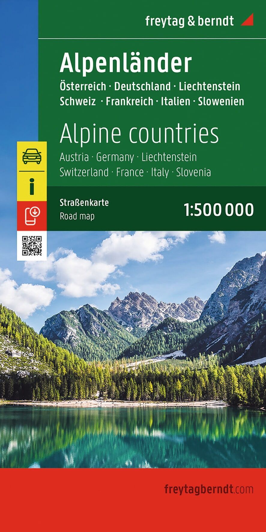 Alpen | wegenkaart, autokaart 1:500.000 9783707924008 Freytag & Berndt Landkaarten en wegenkaarten Zwitserland en Oostenrijk (en Alpen als geheel) Alpen | wegenkaart, autokaart 1:500.000 9783707924008 Freytag & Berndt Landkaarten en wegenkaarten Zwitserland en Oostenrijk (en Alpen als geheel)