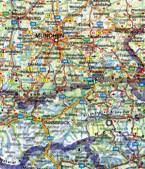 Midden-Europa (Centraal-Europa) | autokaart, wegenkaart 1:2.000.000 9783707924152 Freytag & Berndt Landkaarten en wegenkaarten Europa Midden-Europa (Centraal-Europa) | autokaart, wegenkaart 1:2.000.000 9783707924152 Freytag & Berndt Landkaarten en wegenkaarten Europa