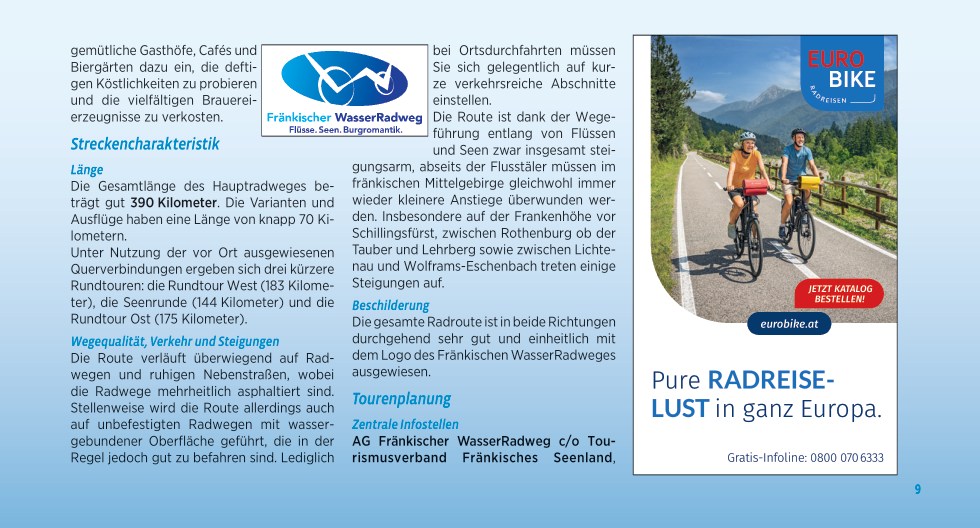 Bikeline Fränkischer Wasser Radweg fietsgids 9783711103406 Esterbauer Bikeline Fietsgidsen Franken, Nürnberg, Altmühltal Bikeline Fränkischer Wasser Radweg fietsgids 9783711103406 Esterbauer Bikeline Fietsgidsen Franken, Nürnberg, Altmühltal