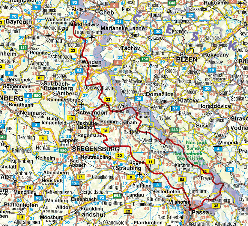 wandelgids Goldsteig Rother Wanderführer 9783763314737 Bergverlag Rother RWG Meerdaagse wandelroutes, Wandelgidsen Beierse Woud, Regensburg, Passau wandelgids Goldsteig Rother Wanderführer 9783763314737 Bergverlag Rother RWG Meerdaagse wandelroutes, Wandelgidsen Beierse Woud, Regensburg, Passau