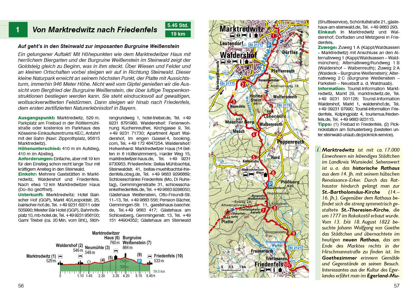 wandelgids Goldsteig Rother Wanderführer 9783763314737 Bergverlag Rother RWG Meerdaagse wandelroutes, Wandelgidsen Beierse Woud, Regensburg, Passau wandelgids Goldsteig Rother Wanderführer 9783763314737 Bergverlag Rother RWG Meerdaagse wandelroutes, Wandelgidsen Beierse Woud, Regensburg, Passau