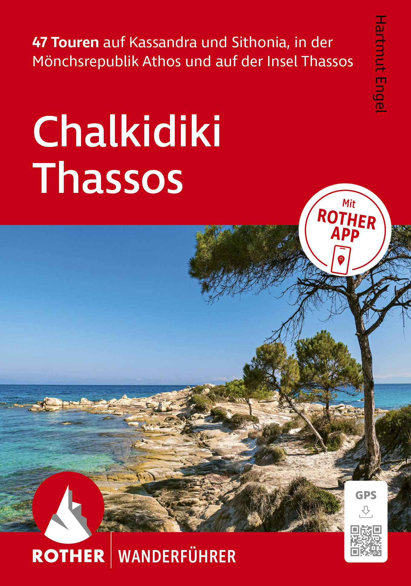 wandelgids Chalkidiki Rother Wanderführer 9783763315444 Bergverlag Rother RWG Wandelgidsen Noord-Griekenland, Thassos, Samothraki, Limnos wandelgids Chalkidiki Rother Wanderführer 9783763315444 Bergverlag Rother RWG Wandelgidsen Noord-Griekenland, Thassos, Samothraki, Limnos