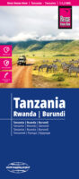Tanzania landkaart, wegenkaart 1:1.200.000 9783831775453  Reise Know-How Verlag WMP, World Mapping Project  Landkaarten en wegenkaarten Tanzania, Zanzibar