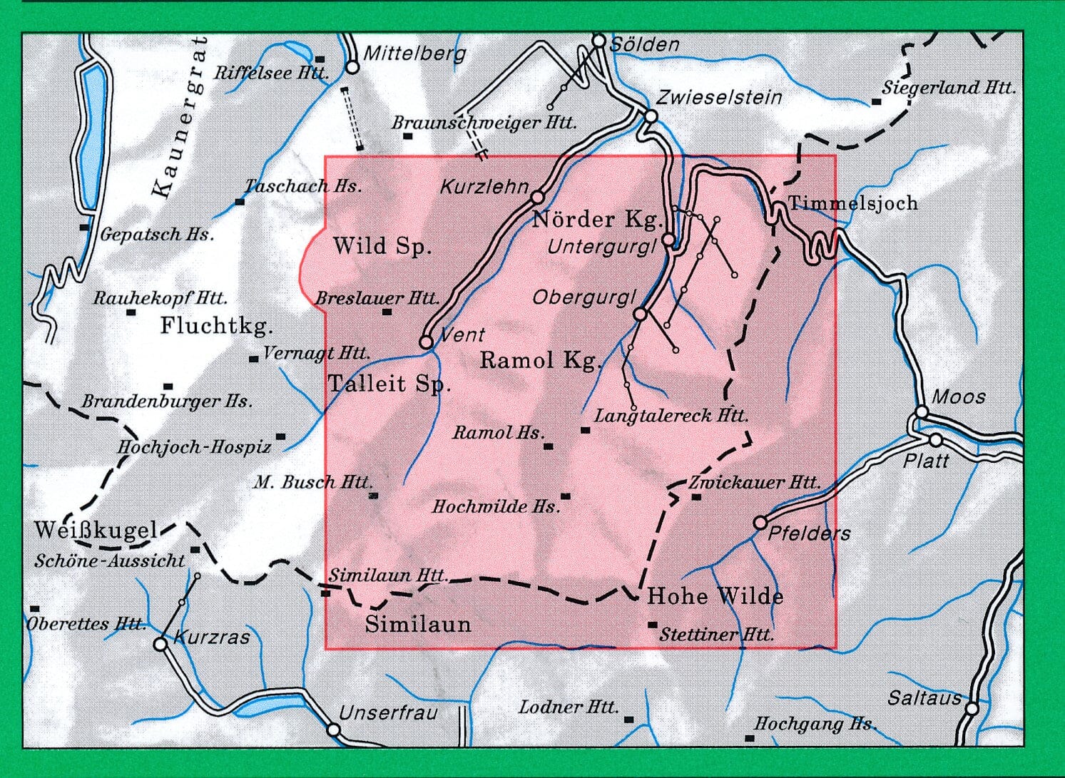 Alpenverein wandelkaart AV-30/1 Ötztaler Alpen/Gurgl 1:25.000 9783990661055 AlpenVerein Alpenvereinskarten Wandelkaarten Tirol Alpenverein wandelkaart AV-30/1 Ötztaler Alpen/Gurgl 1:25.000 9783990661055 AlpenVerein Alpenvereinskarten Wandelkaarten Tirol
