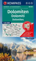 Kompass wandelkaart KP-672  Dolomiten 1:35.000 9783991546191  Kompass Wandelkaarten KP25 Zuid-Tirol, Dolomieten  Wandelkaarten Zuid-Tirol, Dolomieten