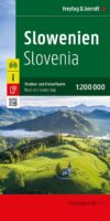 Slovenië | autokaart, wegenkaart 1:200.000 9783991547150  Freytag & Berndt   Landkaarten en wegenkaarten Slovenië