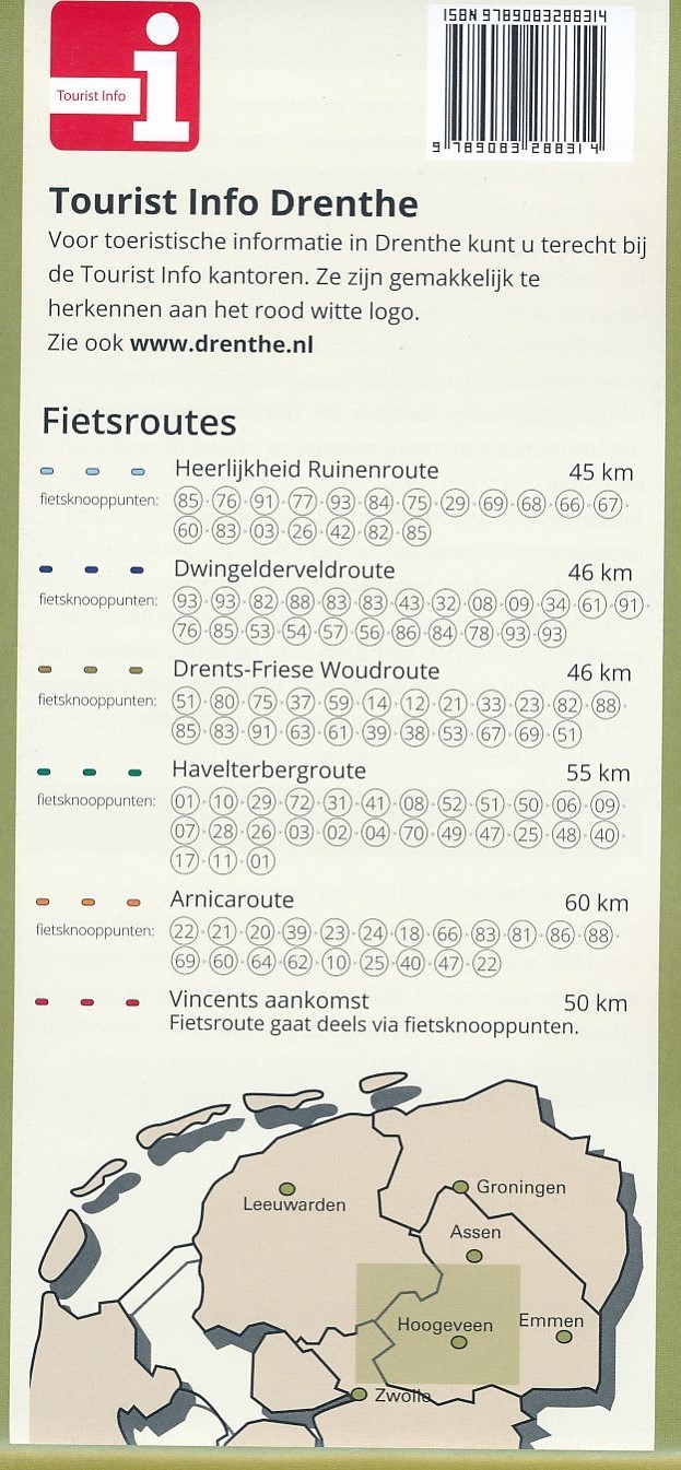 Fietskaart zuidwest Drenthe 1:50.000 | DrentheKaarten 9789083288314 DrentheKaarten DrentheKaarten Fietsgidsen Drenthe Fietskaart zuidwest Drenthe 1:50.000 | DrentheKaarten 9789083288314 DrentheKaarten DrentheKaarten Fietsgidsen Drenthe