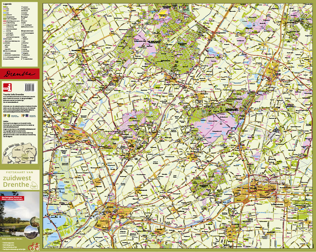 Fietskaart zuidwest Drenthe 1:50.000 | DrentheKaarten 9789083288314 DrentheKaarten DrentheKaarten Fietsgidsen Drenthe Fietskaart zuidwest Drenthe 1:50.000 | DrentheKaarten 9789083288314 DrentheKaarten DrentheKaarten Fietsgidsen Drenthe
