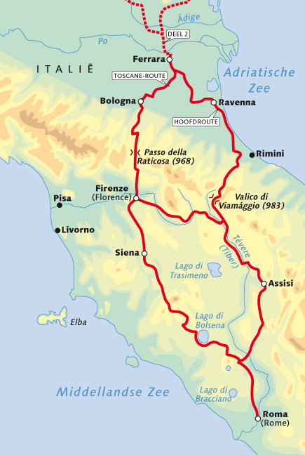 Reitsma's Route naar Rome, deel 3 | fietsgids 9789083518206 Pirola / ReCreatief Fietsen Fietsgidsen, Meerdaagse fietsvakanties Midden-Italië Reitsma's Route naar Rome, deel 3 | fietsgids 9789083518206 Pirola / ReCreatief Fietsen Fietsgidsen, Meerdaagse fietsvakanties Midden-Italië