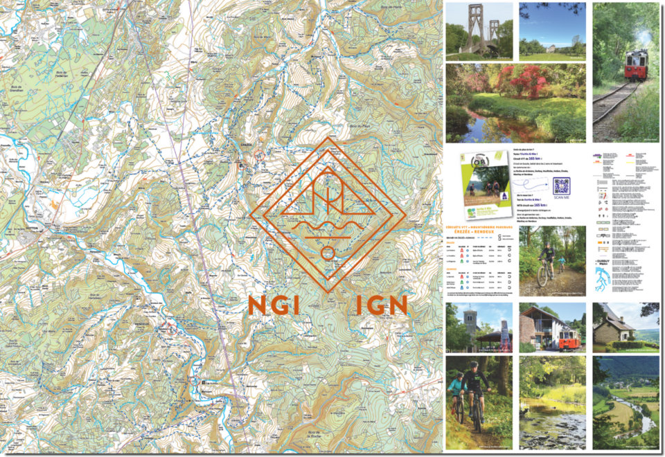 wandelkaart Érezée, Manhay 1:25.000 9789462357020 NGI / VVV NGI / VVV wandelkaarten Wandelkaarten Wallonië (Ardennen) wandelkaart Érezée, Manhay 1:25.000 9789462357020 NGI / VVV NGI / VVV wandelkaarten Wandelkaarten Wallonië (Ardennen)
