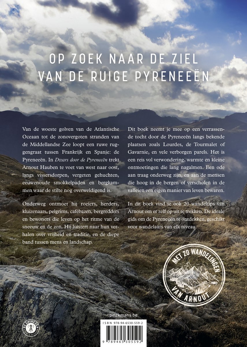 Dwars door de Pyreneeën 9789465305592 Arnout Hauben Balans Reisgidsen Pyreneeën en Baskenland Dwars door de Pyreneeën 9789465305592 Arnout Hauben Balans Reisgidsen Pyreneeën en Baskenland
