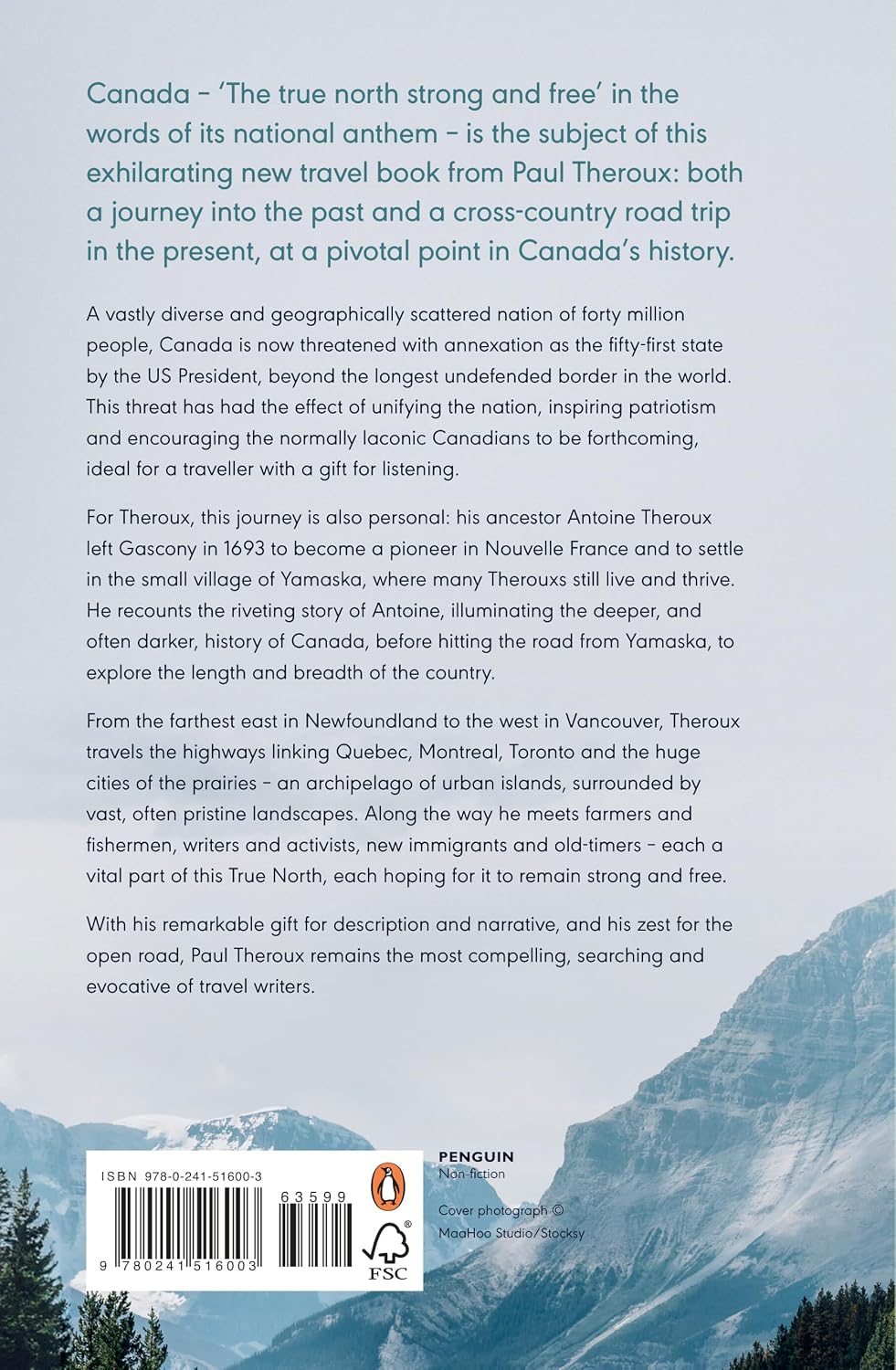 True North | Paul Theroux 9780241516003 Paul Theroux Penguin Reisverhalen & literatuur Canada True North | Paul Theroux 9780241516003 Paul Theroux Penguin Reisverhalen & literatuur Canada