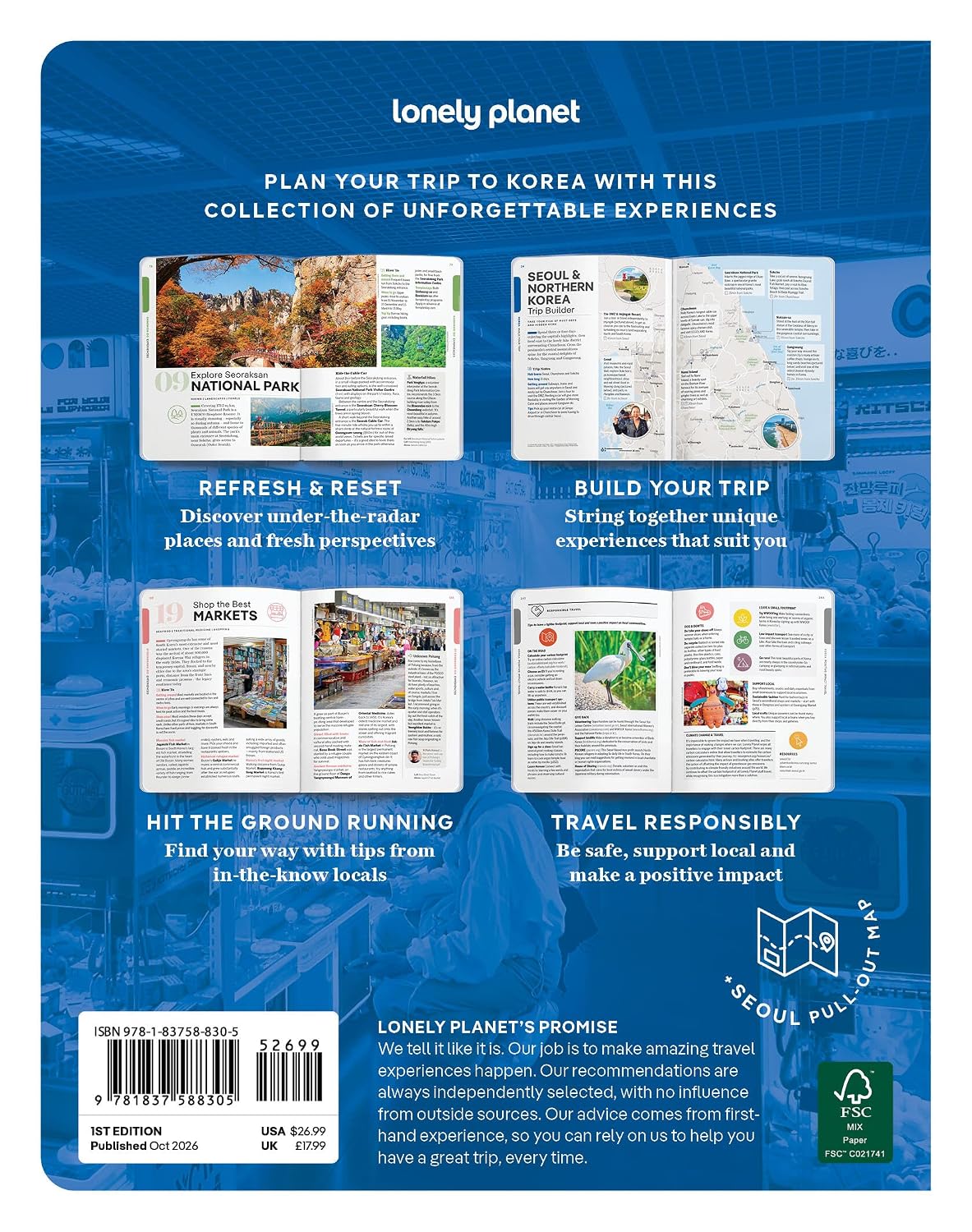 Experience Korea | Lonely Planet 9781837588305 Lonely Planet Experience Reisgidsen Korea Experience Korea | Lonely Planet 9781837588305 Lonely Planet Experience Reisgidsen Korea