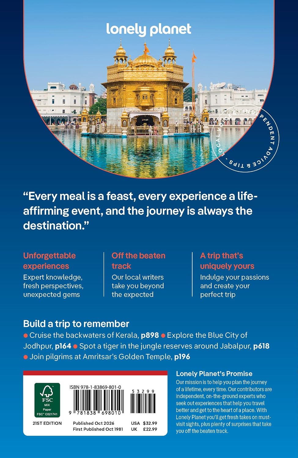 Lonely Planet India 9781838698010 Lonely Planet Travel Guides Reisgidsen India Lonely Planet India 9781838698010 Lonely Planet Travel Guides Reisgidsen India